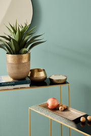 Set2 Plateau Décoratif Hammel Rett Doré