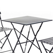 Ensemble Bistrot Salmar anthracite