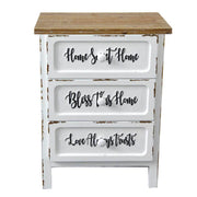 Commode Breslavia 3 tiroirs cm50x38xh70