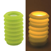 Candela led lanterne vert fontana cmø13,5h20