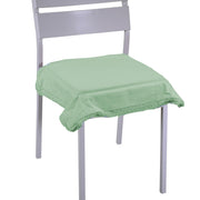 Coussin amelie carré vert aqua cm40x40h4