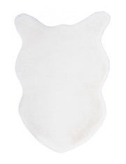 4x Tapis Kathlyn Blanc 60X90