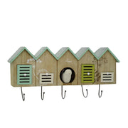 Cintre en bois 5 places 4 tiroirs maisons cm49,5x23x9,5