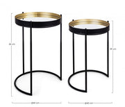 Miroir C-C Adara Nickel D80