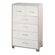 Sear Sear Beatter Six dessine Olmo Bianco 70x41x H112 CM