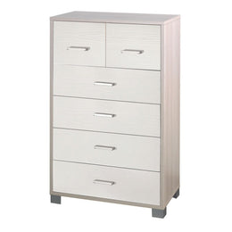 Sear Sear Beatter Six dessine Olmo Bianco 70x41x H112 CM