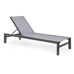 Bain de soleil à roulettes anthracite Skipper Bizzotto