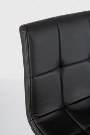 2x tabouret de bar Bruce Pu noir