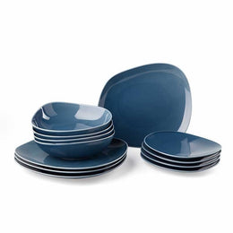 Set de 12 plats bio Villeroy & boch blu greece