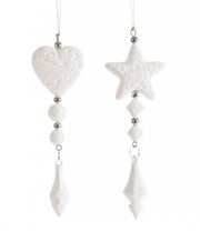 Pendaglio Vogue Frenzy Bianco Ass 12x