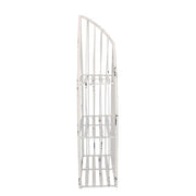 Étagère en métal blanc 3 étagères cm29x12h55