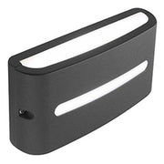 LED 10W LED 4000K Applique post-Graphite Line