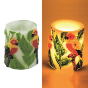 Bougie perroquet led cmø8h10