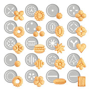 Pistolet à biscuits / décorateur de gâteaux Delicia en métal