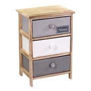 Commode Brenda bouton 3 tiroirs cm40x29h58