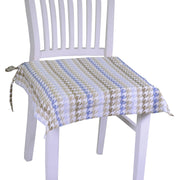 Coussin de chaise en tissu bleu london air force cm40x40h4
