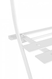 Salon de jardin Bistrot blanc table et chaises bizzotto