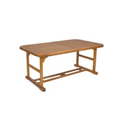 Table extérieure Noemi Extensible en bois 180-240x100x H 74cm
