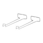 Metaltex - Lot de 2 rails sous étagère pour gobelets 41 cm