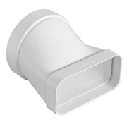 Joint horizontal pour la transition du tube rond au tube rectangulaire