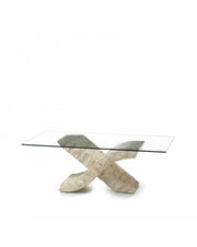 Table basse 120 x 60 - Transparent - Xénon
