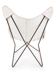 Fauteuil en métal marron Buffalo