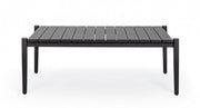 Table basse de jardin Calypso anthracite 110x60 cm