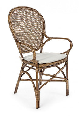 2x Chaise C-Br C-C Edelina Miel