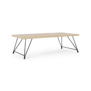 Table basse de style industriel vintage DISTRICT 120x60x h36 cm