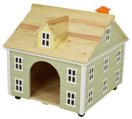 Lit pour chien maxi shabby chic démonté wk-0956 cm. 80 x 88 h 45-83