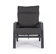 2x Fauteuil Recl C-C Kledi Anthracite Jx55