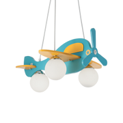 Baby Blue Airline Chandelier