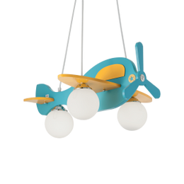 Baby Blue Airline Chandelier
