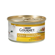 Gourmet Gold Chunks in Purina Poulet et sauce au foie 85 grammes
