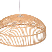 Lustre en rotin naturel avec fixation ø60,5h21,5 cm