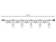 MT5 C-PTL E27 Profitez du câble noir