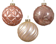 Verre vitrée opaque avec des lignes à carreaux et des feuilles mélangées Couleur / couleur Ø 10cm