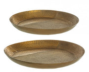 Set2 Assiettes Décor Hammel Doré