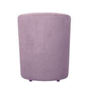 Fauteuil en tissu avec pouf amovible DJERBA Rose Antique 63,5x 62,5x h76 cm