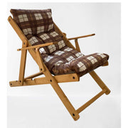 Fauteuil relax réglable en bois