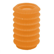 Lanterne bougie led orange fontaine cmø13,5h20