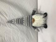 Nain en tissu bleu 20,5x20h45 cm