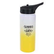 Thermos rond en acier jaune 0,5L cm5,5x11h23