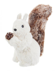 Support blanc pour 2 écureuils Felix