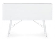 Buffet 2 portes 2 tiroirs Eloise en bois naturel 80h cm