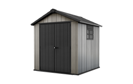 Abri de jardin Oakland 757 Duotech Keter - Dimensions: H242,0cm x P223,8 cm x L230,0cm
