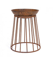 2x Brasero Efesto A Rouille D50X63H