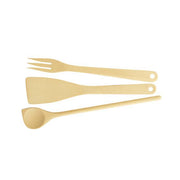 Set 3 pcs Cuillère, Pelle, Fourchette Woody