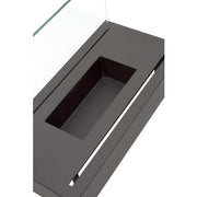 Caminetto décoratif à bioéthanol noir 355 x 180 x 205 mm