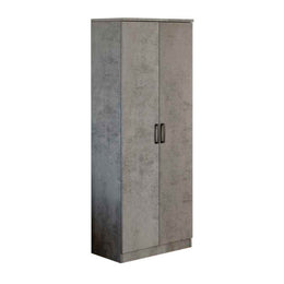 Armoire polyvalente Gabriella 180 cm béton